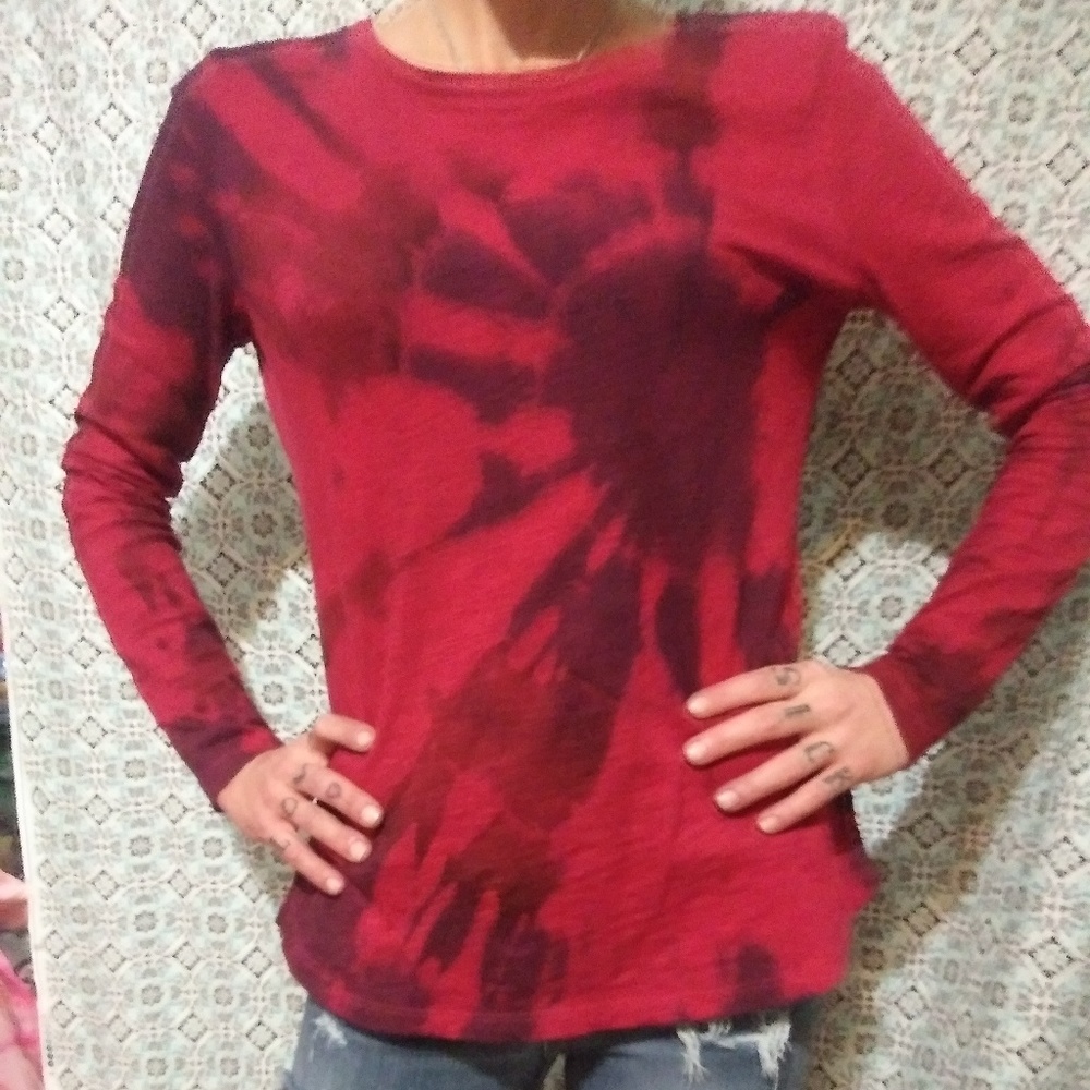 NWOT.. Tie-dyed long sleeved T